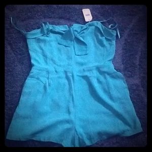 Turquoise Romper